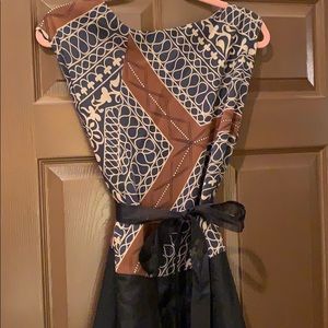 Gary Graham 100% silk dress